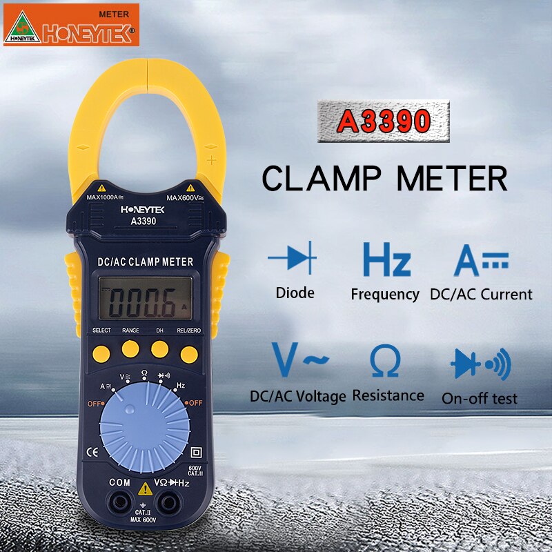 MT-87 Mini Multimeter Digital Digital Diode measurement Clamp Multi meter With Bag Wires for Testerer Pliers: A3390
