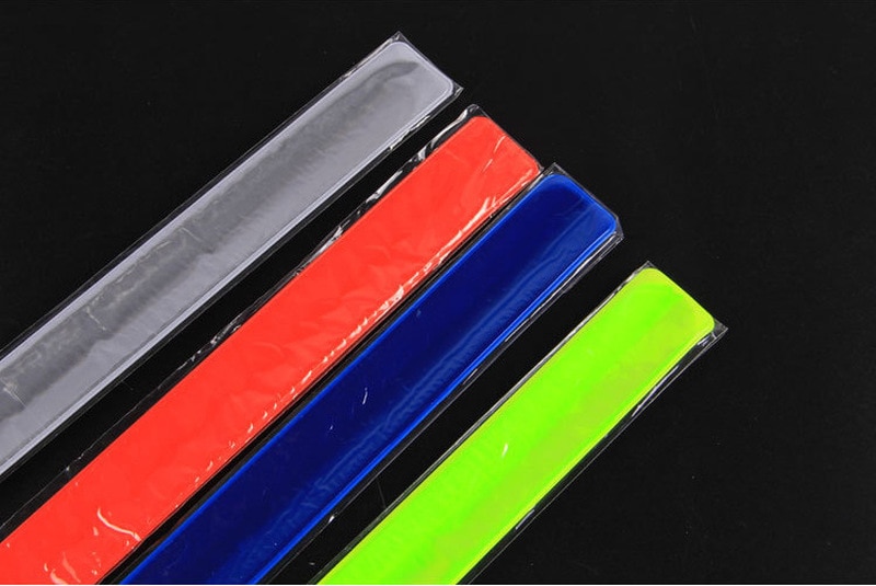 1 pcs Running Fishing Cycling Reflective Strips Warning Bike Safety Bicycle Bind Pants Leg Strap Reflective Tape