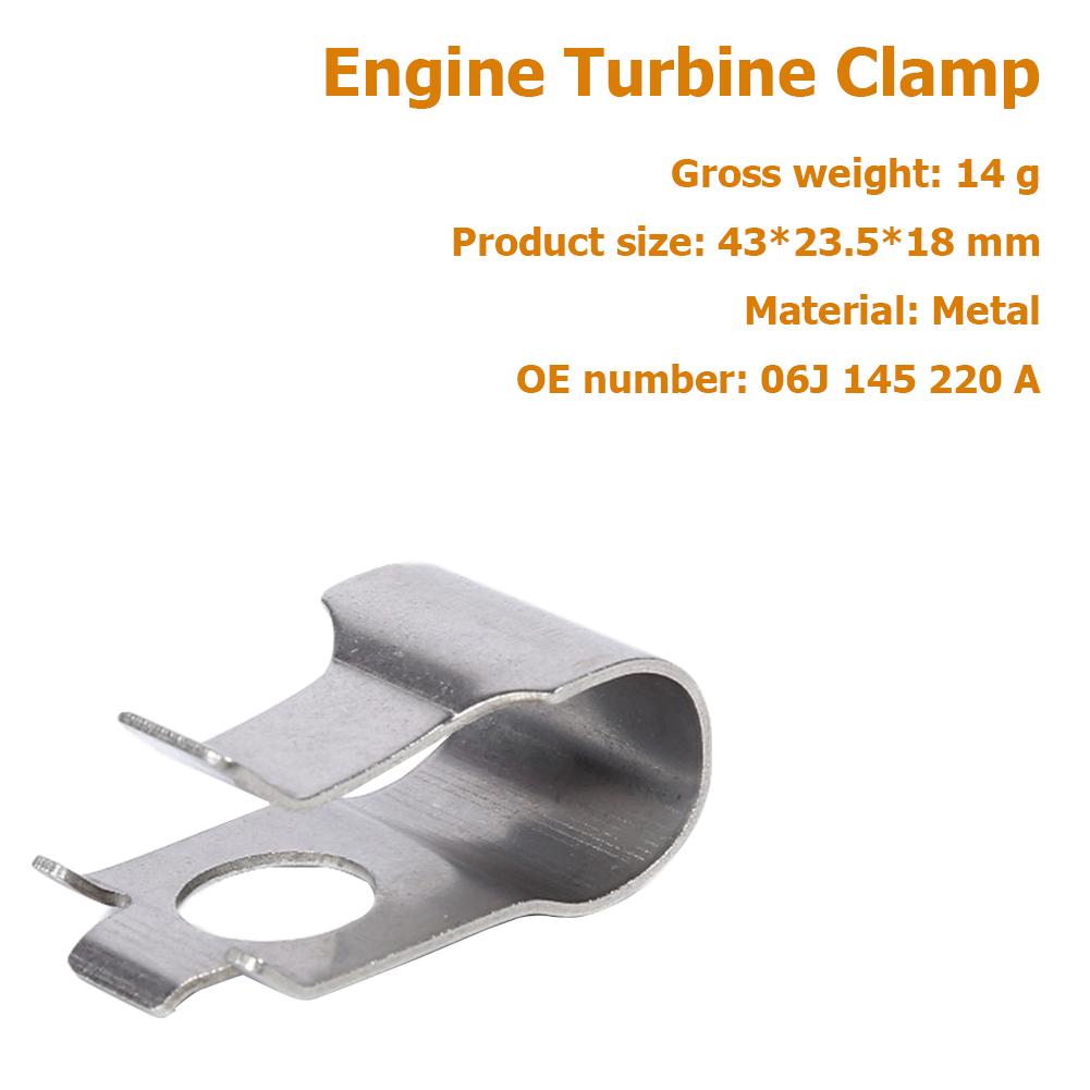 Motor de coche Turbo Clip sujetador 06J145220A reemplazo para VW EOS Golf Jetta Passat Transporter Auto accesorios de repuesto