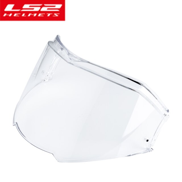 Original LS2 Visors For Valiant II FF900 Flip Up Motorcycle Helmet Replacement Extra Lens With Anti-fog Patch Holes Casto Moto: Transparent