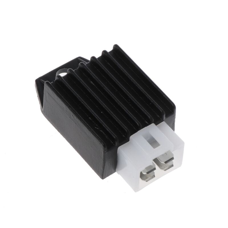 12v 4- polet motorcykel spændingsregulator halvbølge rektifikation til buggie  gy6 50cc 125cc 150cc knallert scooter