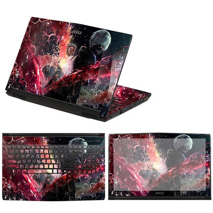 Laptop Stickers Fit For MSI Laptop GT780 17.3" GT780DX-669CN/230NL/834CN DIY Vinyl Laptop Protective Fim For MSI GT780DX Skins: Option 2