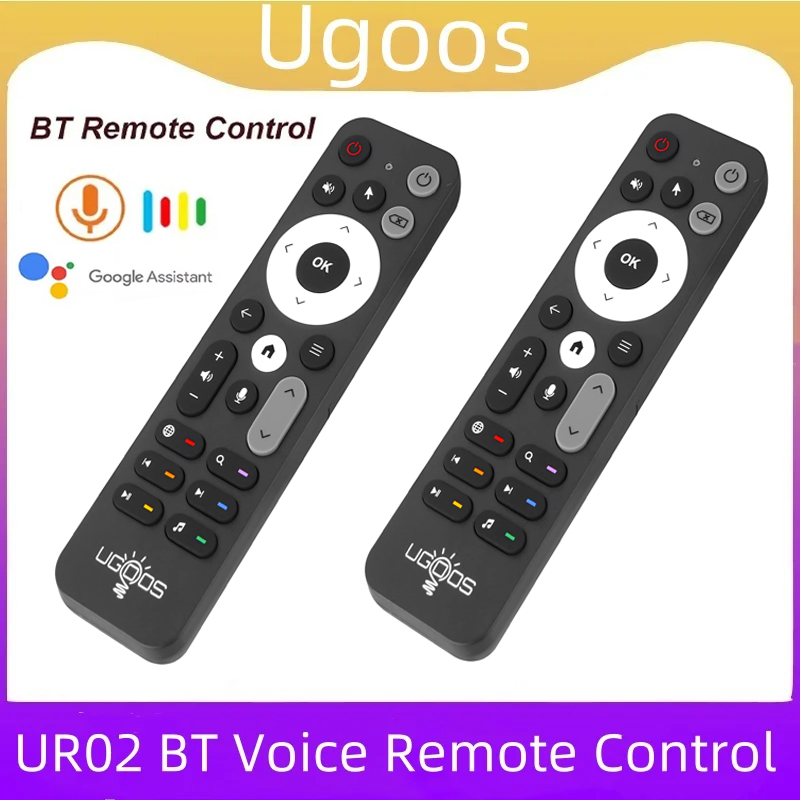 UGOOS UR02 Pilot zdalnego sterowania Bluetooth BT do Ugoos TOX1 TOX3 TOX4 AM8 PRO AM6B PLUS X4 X4Q Cube Pro Extra TV Box