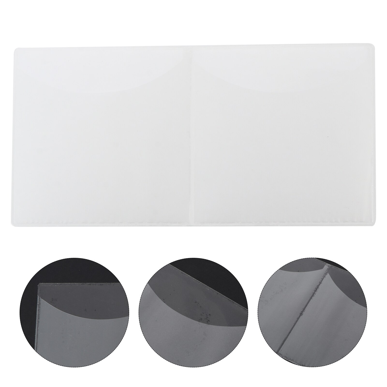 10pcs Adhesive Parking Permit Holder without Number Holder for Car Windshield: Default Title