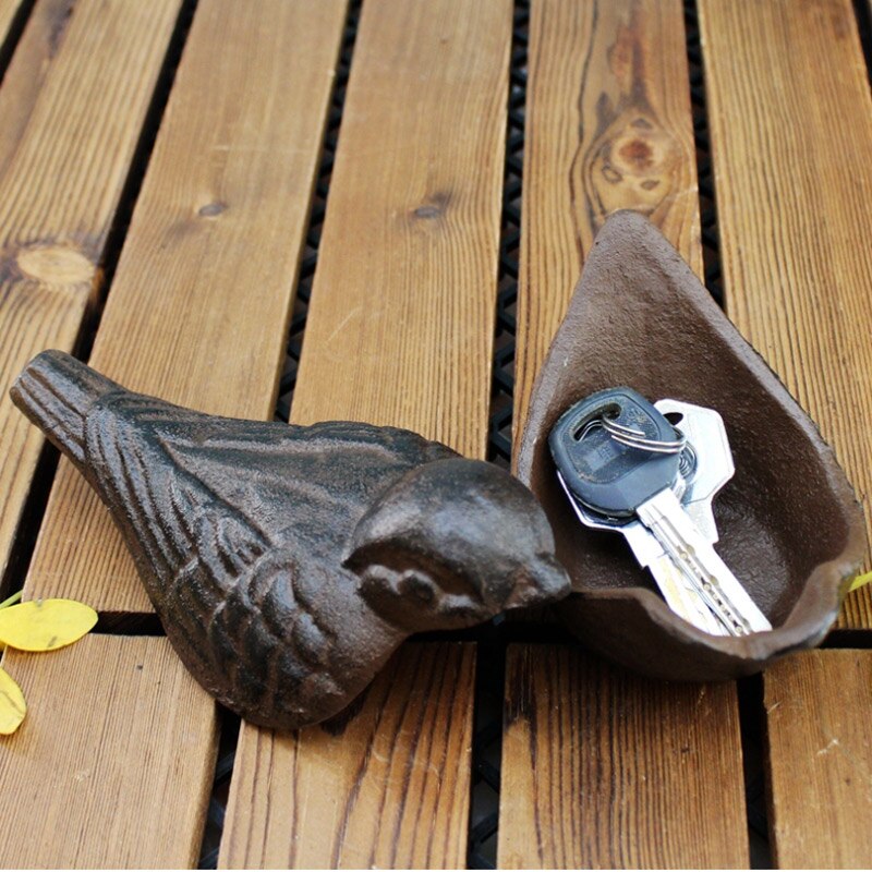 Sejf europejski żeliwa zbiornik robić przechowywania kreatywny zwierząt styl ukryte uchwyt dekoracja robić przydomowego ogrodu ozdoby