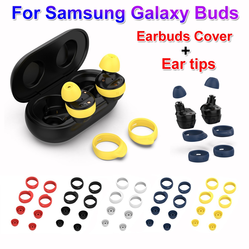 Anti-Slittamento Caso della Cuffia del Trasduttore Auricolare Auricolari Kit di auricolari In Silicone In-Ear Auricolari Della Copertura per Samsung Galaxy Gemme