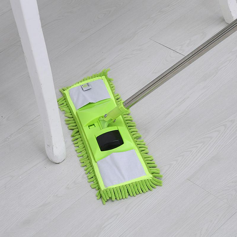 Creativo Mocio pianoforte in Acciaio Inox di Alta Qualità Comoda Maniglia Estensibile Lavapavimenti Soggiorno Cucina Strumenti di Pulizia