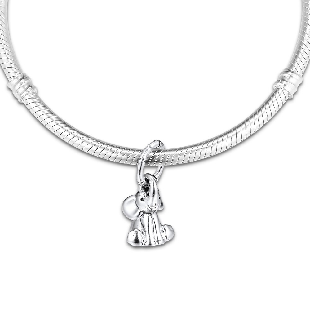 CKK Misura I Braccialetti Pandora Elefante Pendenti e Ciondoli Sterling Argento 925 Originale per la Produzione di Gioielli di Fascino Joyas kralen