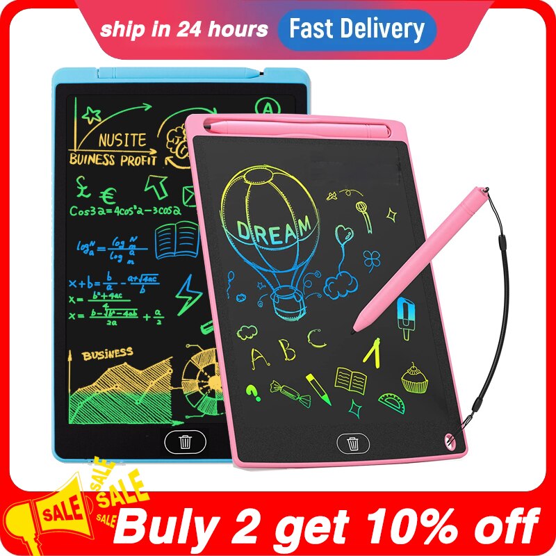 8,5/12 zoll Schreibtafel Zeichnung Tablette LCD Bildschirm Schreiben Digitale Grafik Tabletten Elektronische Handschrift Pad Spielzeug Art