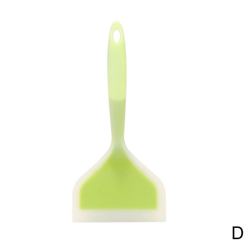 Non-stick Silicone Spatula Beef Meat Egg Kitchen Scraper Tools Cooking Pizza Wide Shovel Kitchen Ware Cooking Utensils R7F1: D