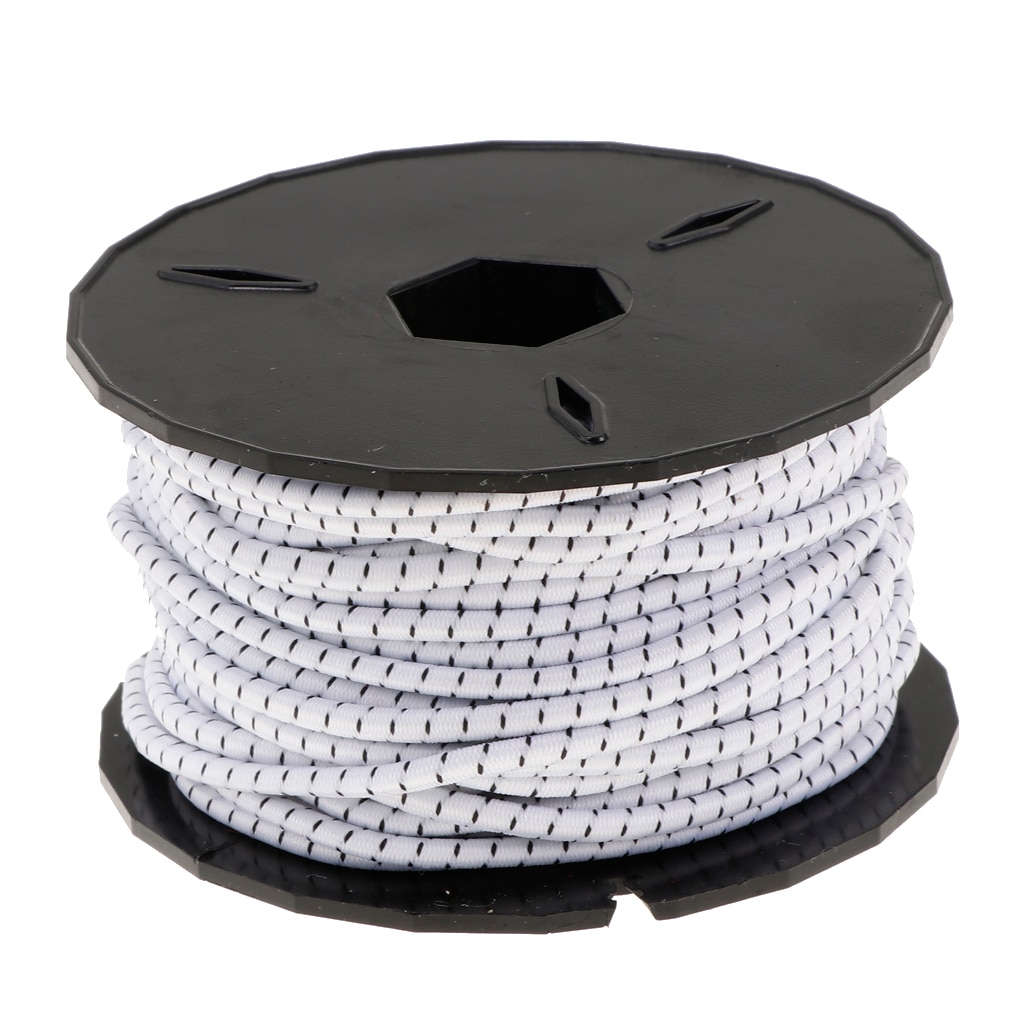 2 stuks elastische bungee-koorden voor zware toepassingen, marine bungee-schokkoord, marine boot vastbindkoord, spankoord, rolkoord