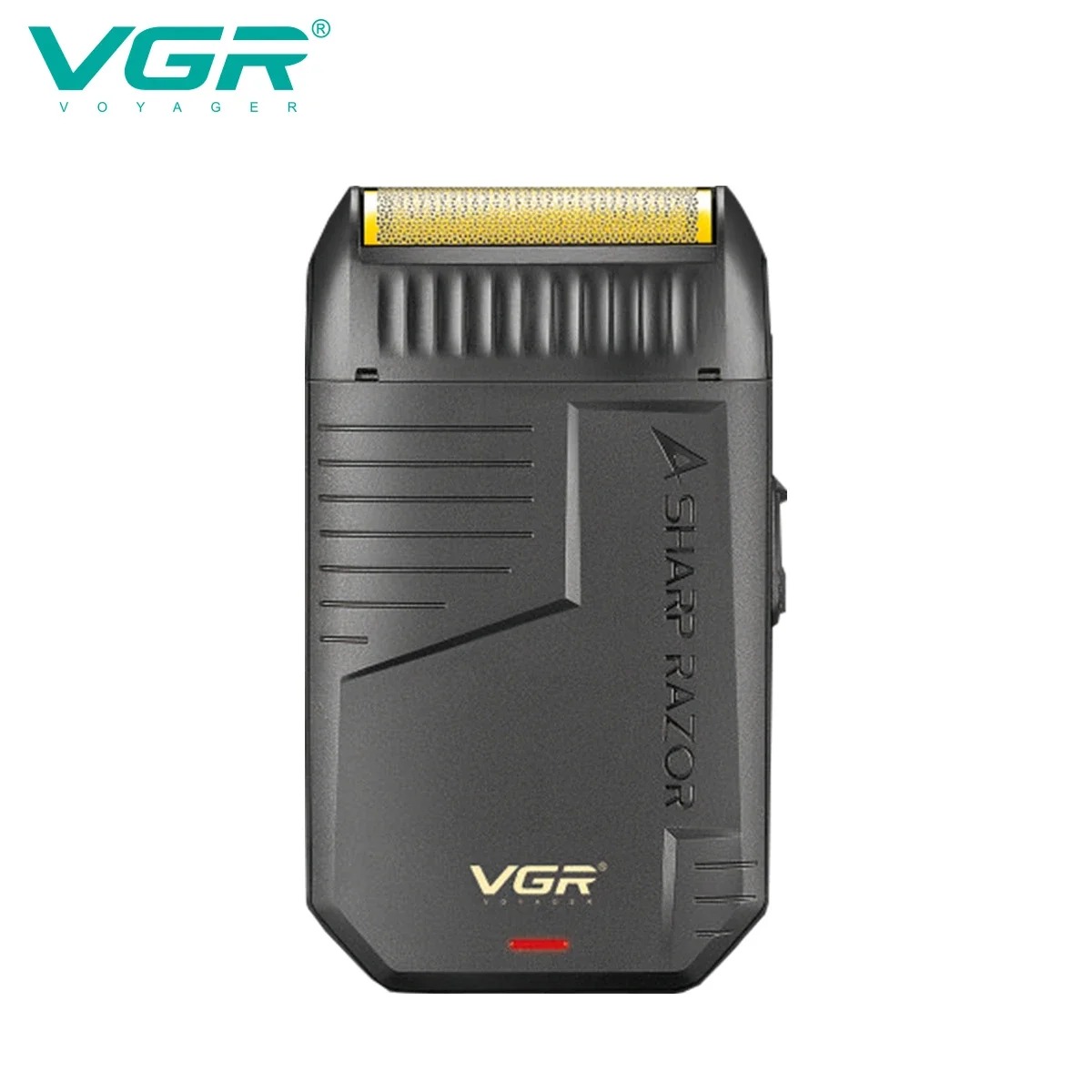 VGR rasuradora barba hombre rasuadora de barba Navaja reciprocidad Maquinilla de afeitar Eléctrico Maquinilla de afeitar Recortadora de barba Sin cable Navaja Portátil Máquina de afeitar para hombres V-375