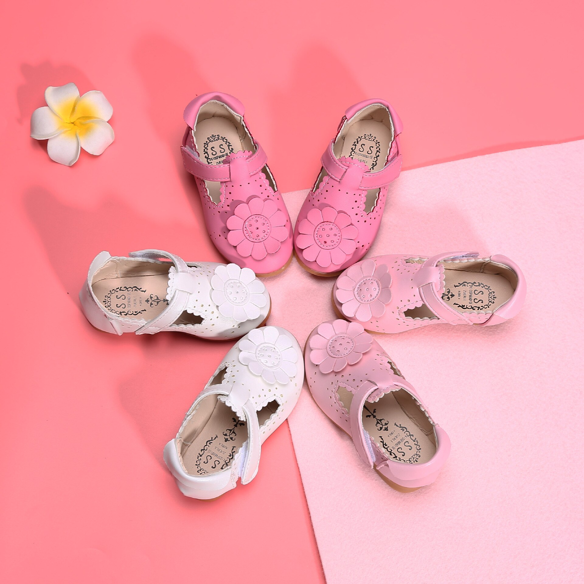 Children's Small Shoes, Women's Princess Shoes, Spring And Autumn Children's Shoes, Korean Version Of The Hollow Girl Shoes