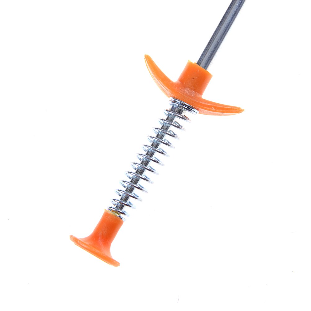 60cm 4 Claw Spring Grip Narrow Bend Curve Grabber For Picking Up Nuts And Bolts Long Reach Flexible Pick Up Tool