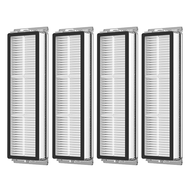 Voor Xiaomi Mi Robot Vacuüm-Mop 2 Pro + Robotic Cleaner STYTJ02ZHM Accessoires Belangrijkste Roller Side Brush Hepa Filter mop Rag Onderdelen: Filter x 4