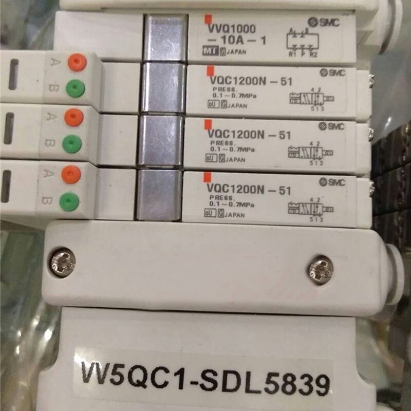 Électrovanne SMC VQC1200N-5 VQC1200N-51 VQC1A01N-51 série VQC