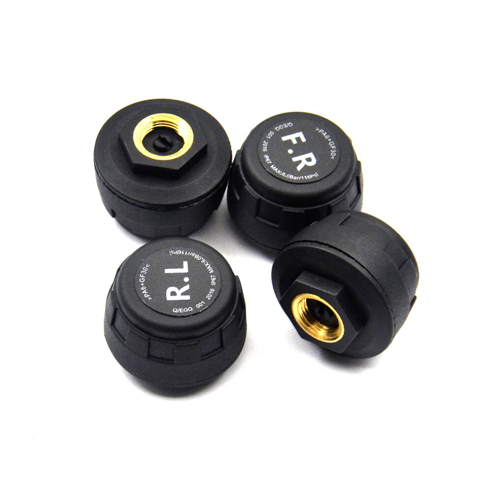 Threaded Tpms Sensor TPMS Tire Pressure D68 External Sensors Car Monito... – Grandado