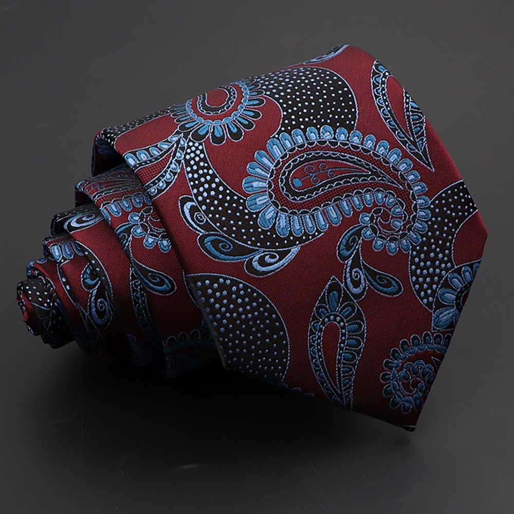 Paisley Stropdassen Herenmode Stropdas 8 Cm Stropdas Das Voor Business Bruiloft Bloemen Bowtie Bruidegom Das das: MULTI