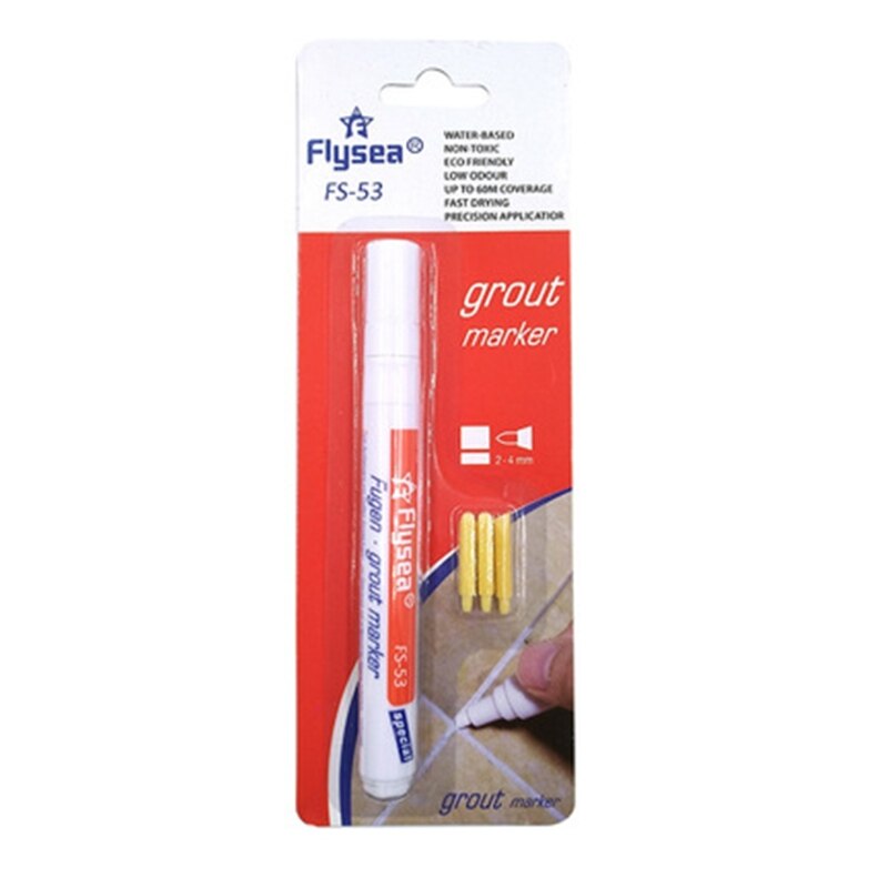 Tegel Hiaten Reparatie Kleur Pen Waterdicht Dirt-Proof Mooie Naad Vloer Opfriscursus N84A: 1