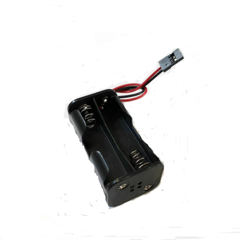 RC Auto Ontvanger Batterijhouder Case Box Pack 4xAA Compatibe JR Futaba 2.1mm 2.5mm 3 Pins Plug JST Man Vrouw 2 Pins Connector