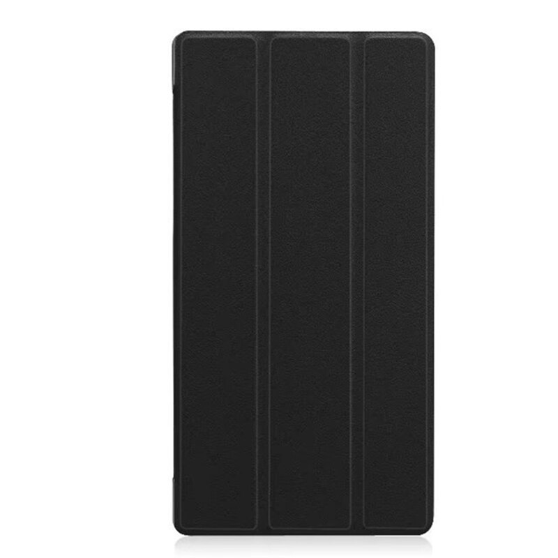 Étui magnétique mince en cuir PU pour lenovo tab 4 8 Plus, housse de tablette pour lenovo Tab 4 8 plus, étui + film + stylo: black