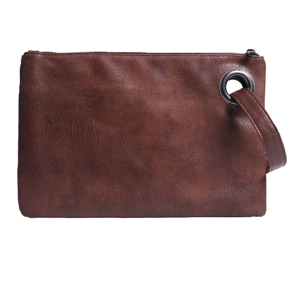 Crossbody Bag Sacchetto Del Telefono Mobile Delle Donne del Sacchetto di Frizione Della Signora di Modo della Chiusura Lampo del Sacchetto Della Busta Della Borsa Della Borsa Da Sera Sacchetto Del Partito Del Sacchetto #624 P: Brown