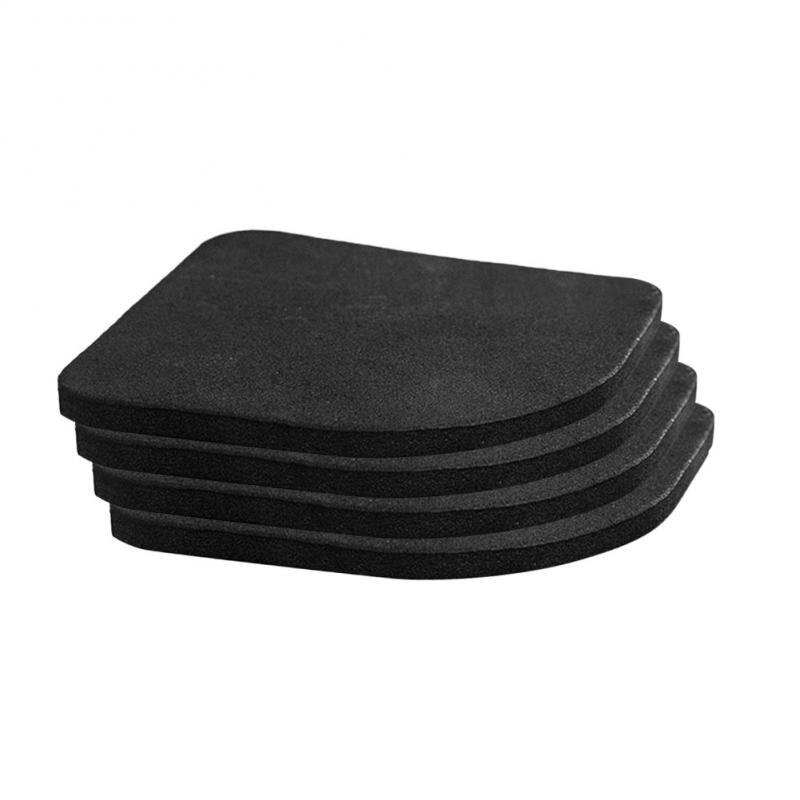 4pcs Refrigerator Washing Machine Shock Pads Anti-vibration Pad Mat Multifunctional Non-slip Mats cusion Bathroom Accessories