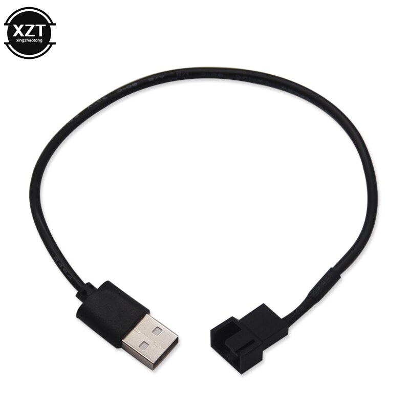 3/4 Pin Computer PC Fan Power Cable Connector Adap... Grandado
