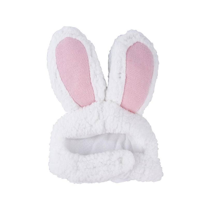Funny Easter Cute Plush Costume Easter Cap Bunny Headdress Rabbit Hat With Ears For Cats And Small Dogs Hat Pet Products: Default Title