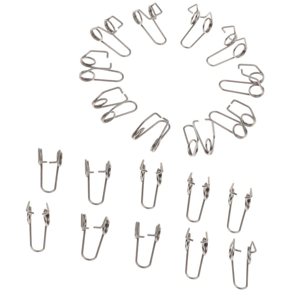 20x Trumpet Water Key Waterkey Spit Value Spring for Brass Instrument Parts