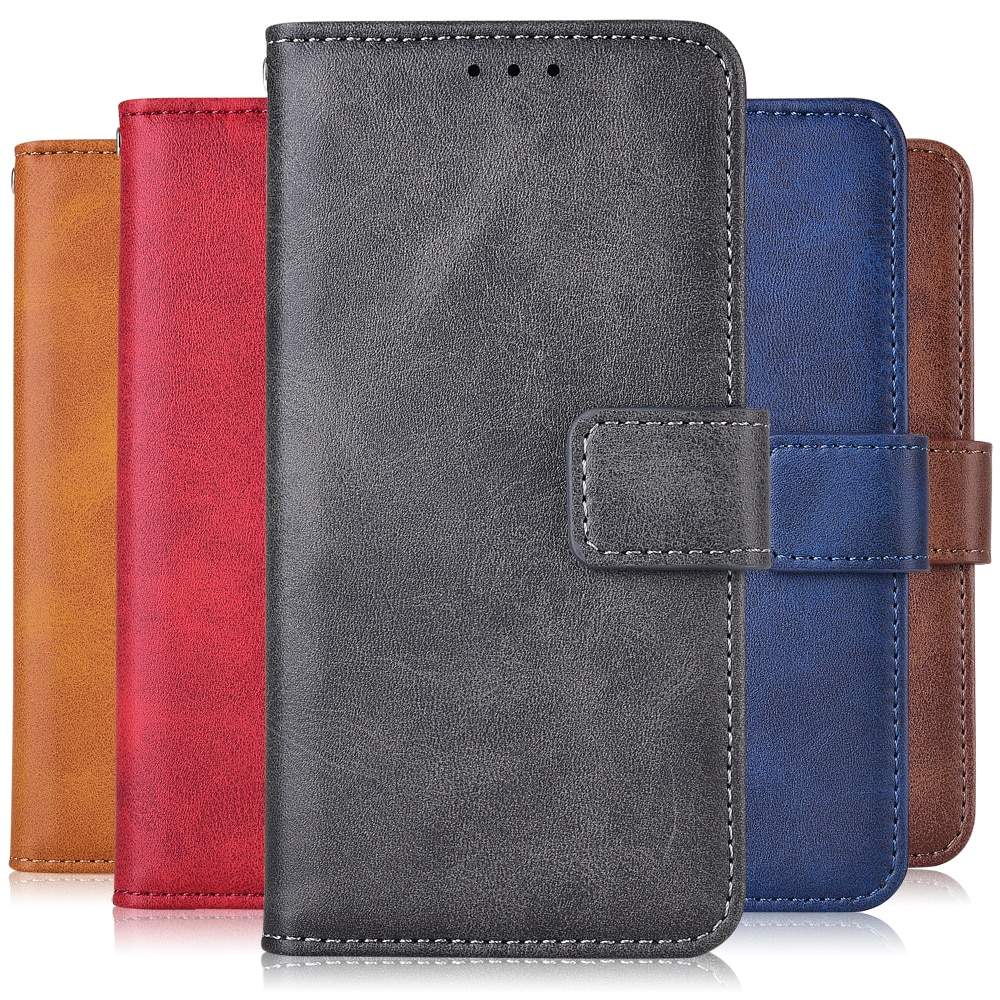Voor Op Samsung A01 Leather Wallet Case Voor Samsung Galaxy A01 Cover Telefoon Tas Voor Galaxy A01 Een 01 Case met Card Pocket