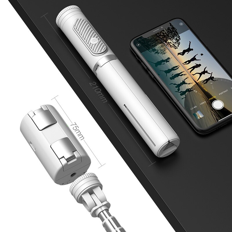 Gimbal Handheld Tripod Gimbal Stabilizer Smart APP Selfie Stick For Smartphone Magnetic with APP Remote Control