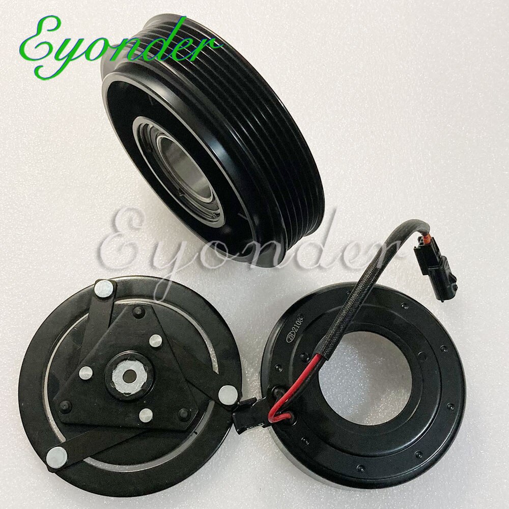 Embrague magnético electromagnético para coche, compresor de acondicionamiento de aire AC A/C para Nissan Sentra Altima x-trail XTrail T31 2.5L 2,5 92600JA00