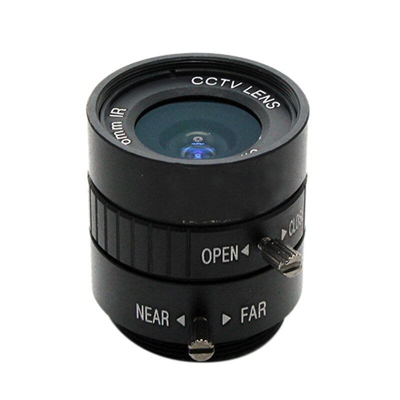 Industriële Lens Handmatige Diafragma 6Mm 3MP 1/2 Hd Netwerk Lens Cctv Lens Camera Accessoires