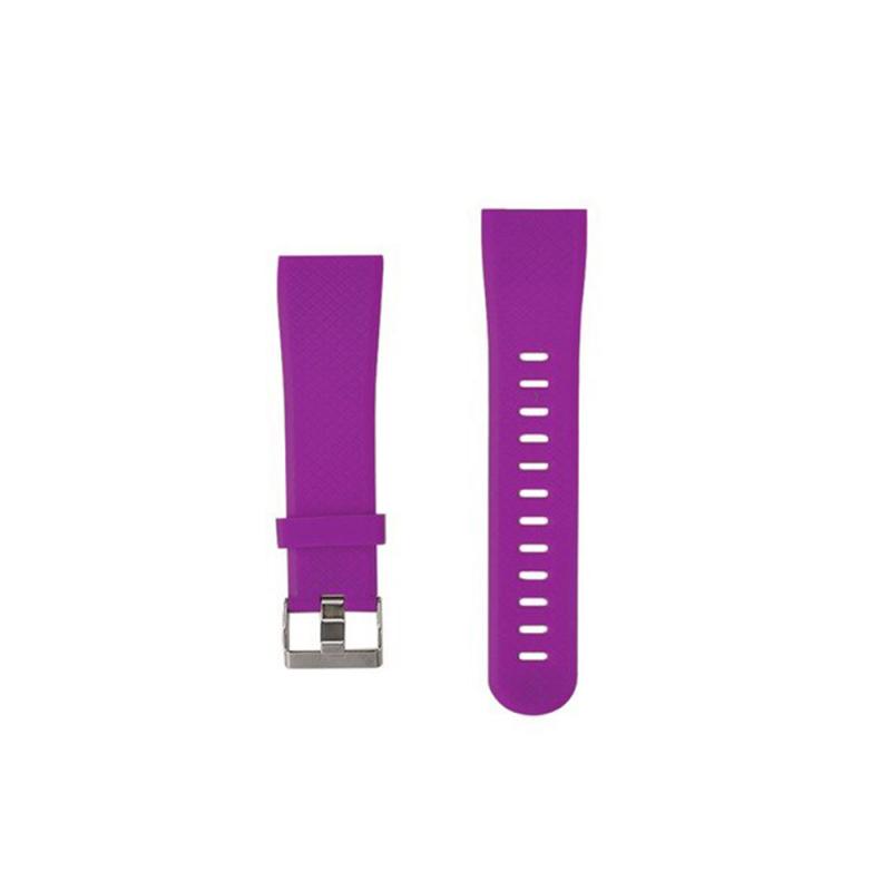 1 Set Original Silikon Handgelenk Strap Smartwatch Ersatz Strap Uhr Band Smart Tragbare Zubehör Für 116 Plus Smart Uhr: Purple