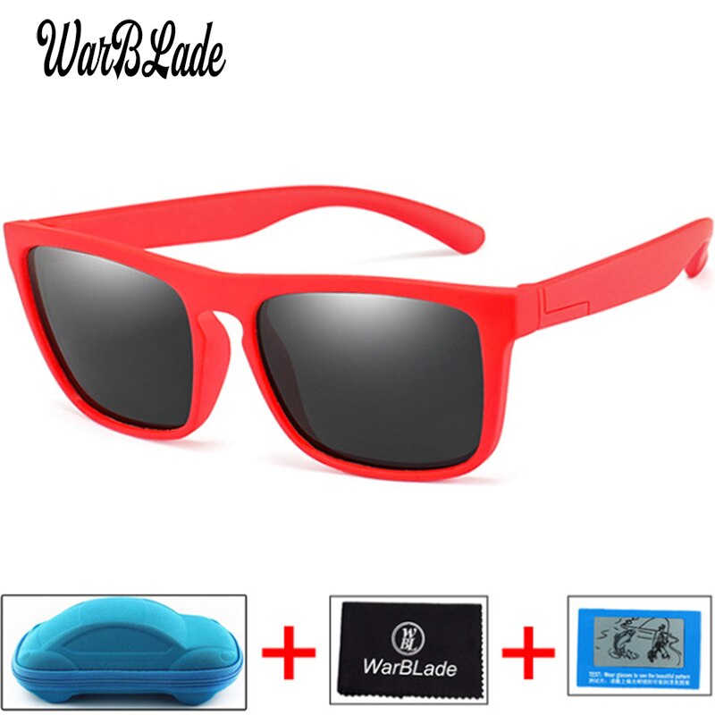 WBL Kinderen Kids Zonnebril Jongens Meisjes Gepolariseerde Zonnebril Baby Baby Siliconen Flexibele Veiligheid Frame Shades Eyewear UV400