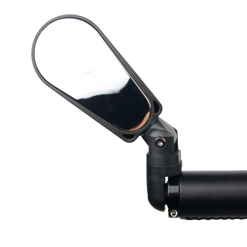 Road MTB Bike Mirror With Light Flexible Bicycle Handlebar Rearview Mirror Cycling Safety Rear View Mirror Bicycle Accessories