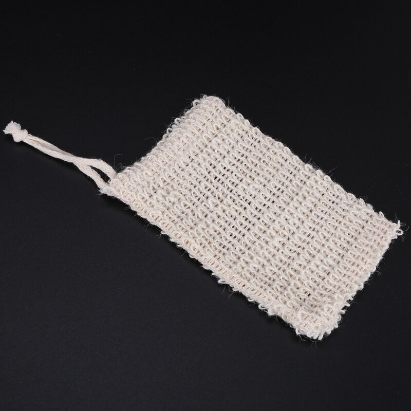 Shower Bath Sisal SoAP Bag Natural Sisal SoAP Bag Exfoliating SoAP SaVER PouCH Holder 36Pcs