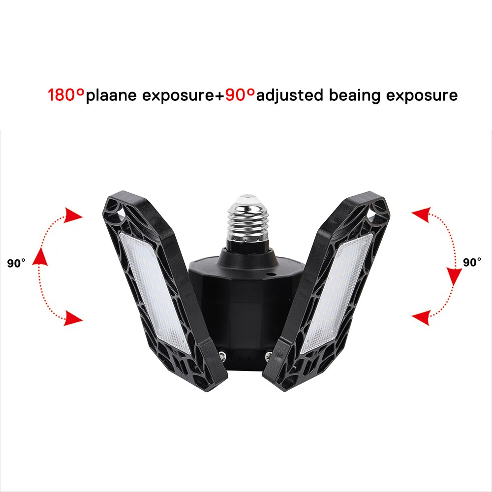 Lâmpada de led ufo e27, luz alta para garagem, 40w, 85-265v, para posto de gasolina, cobertura, oficina, campo de futebol