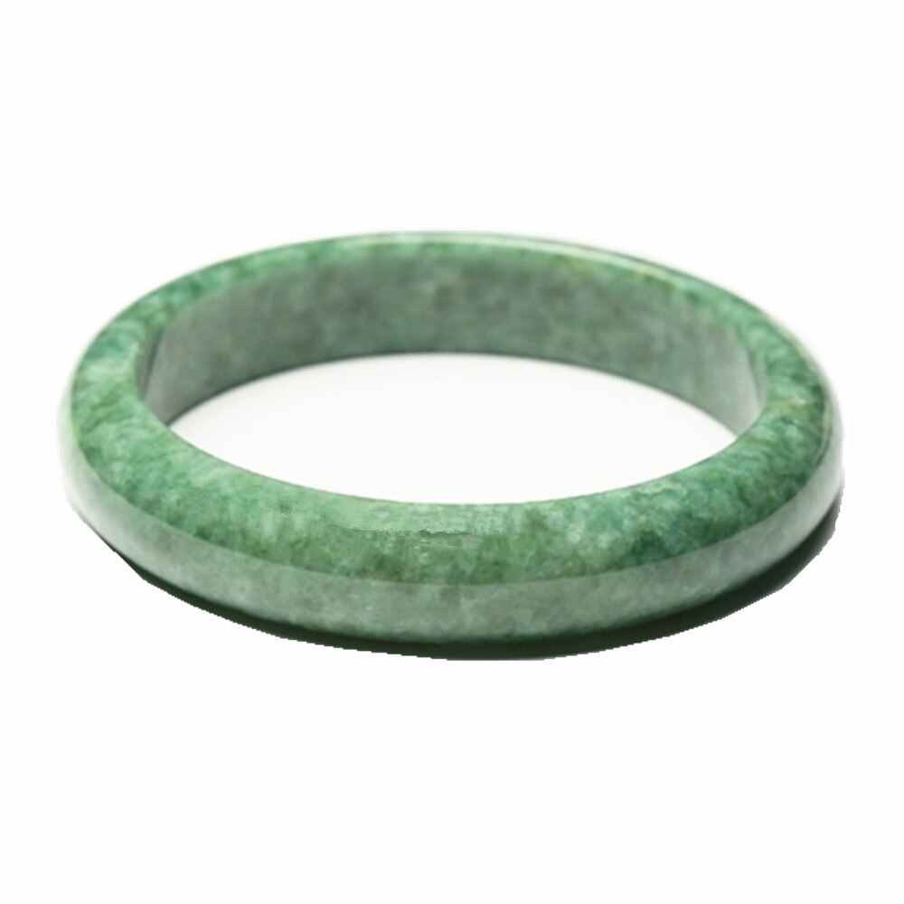 Beautiful Lady Bangle hand-polished Dark green Bangle YU002