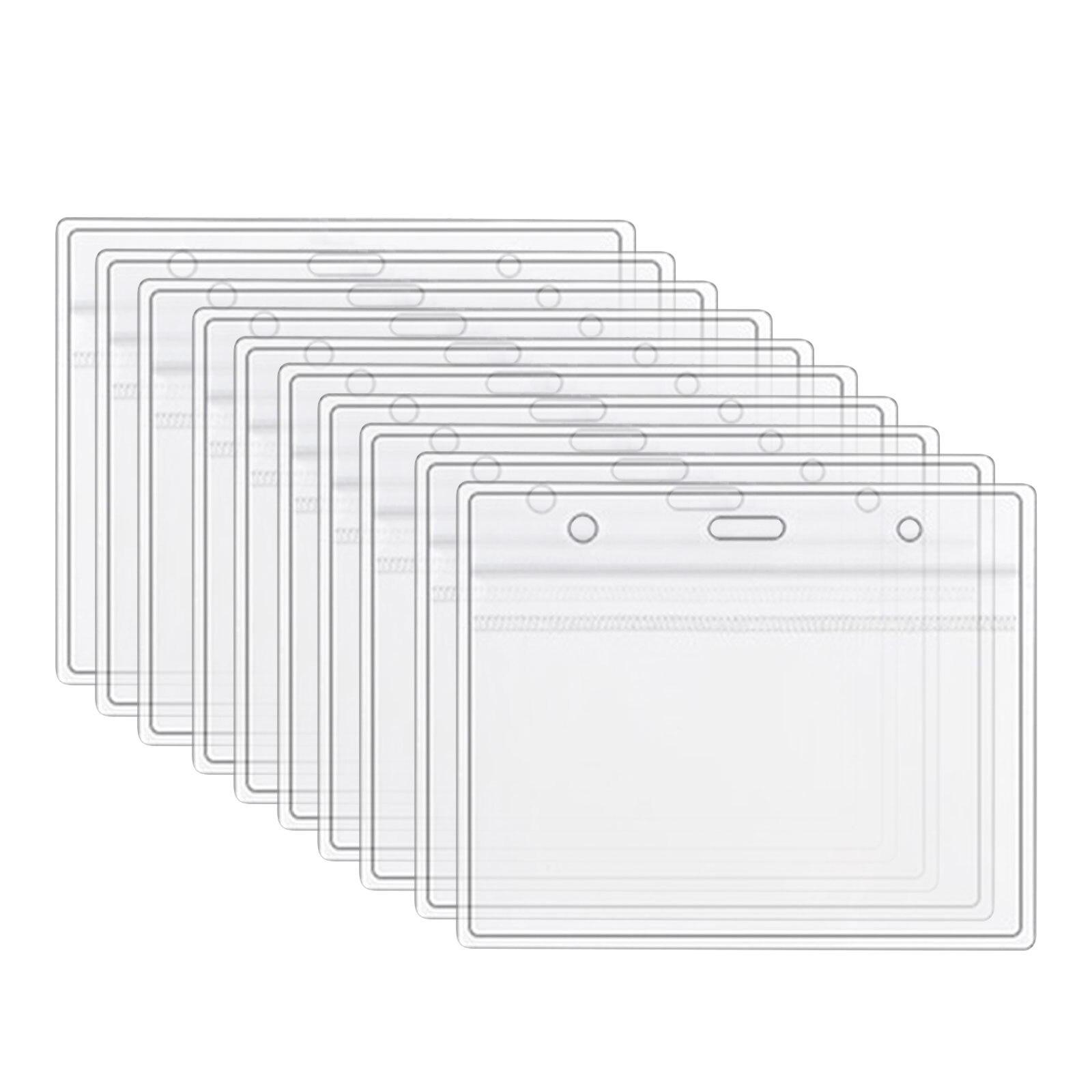 50pc Clear Vaccination Card Protector Vaccine Card 4x3 Protective Waterproof PVC Health Card Case for CDC Immunization Badge: 50pcs