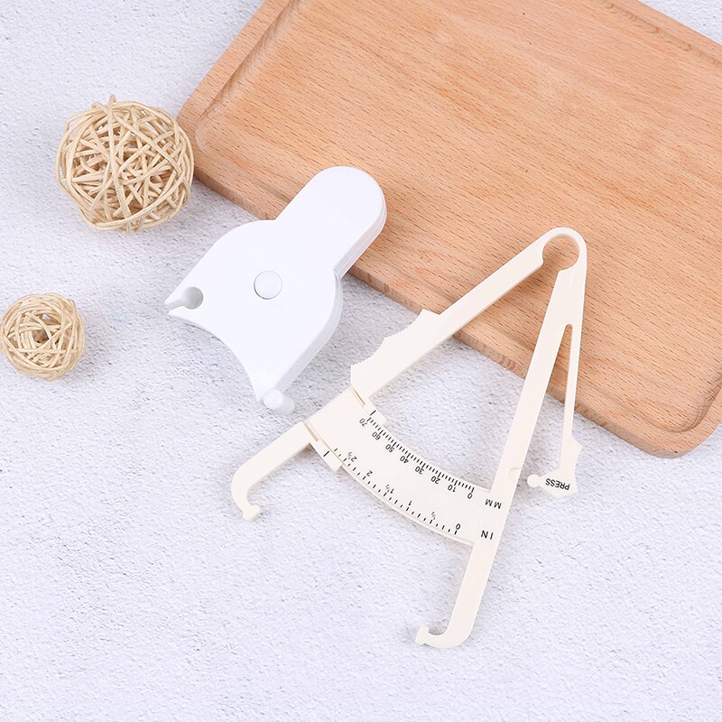 70Mm Huidplooi Lichaamsvet Remklauw Lichaamsvet Tester Huidplooi Meting Tape Met Meting Grafiek Lichaam Gezondheidszorg Tool