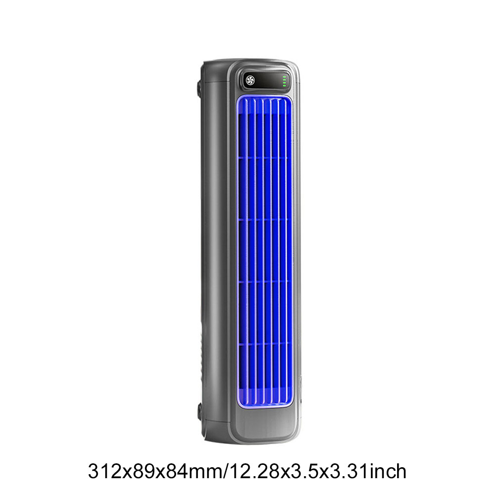 Tragbarer Turm Ventilator 3 Geschwindigkeiten Lüfter leiser Schreibtisch-Lüfter wiederauf ladbarer Zauberstab Ventilator für Schlafzimmer Wohnzimmer Büro
