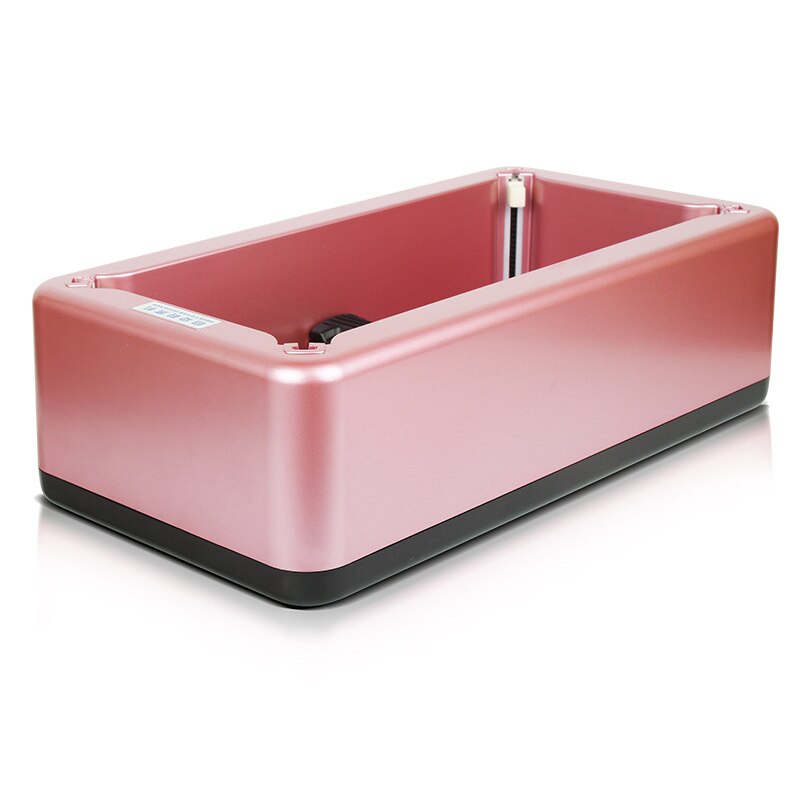 Automatic Shoe Cover Dispenser Disposable Shoe Covers Machine for Home Office DTT88: rose golden