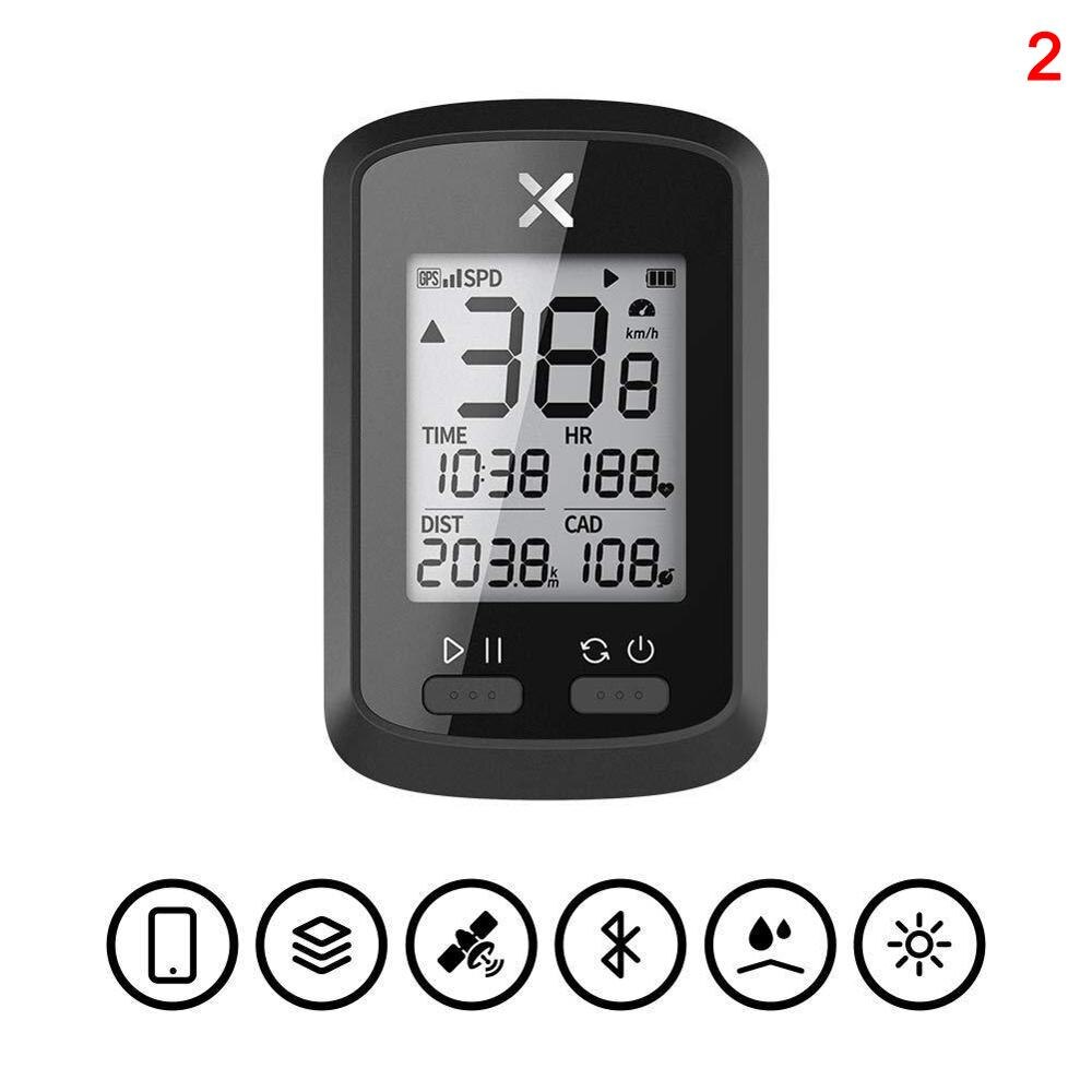 Fahrrad Computer GPS Drahtlose Tacho Herz-Bewertung-Monitor Wasserdicht MTB Rennrad Tacho ZJ55: G Plus
