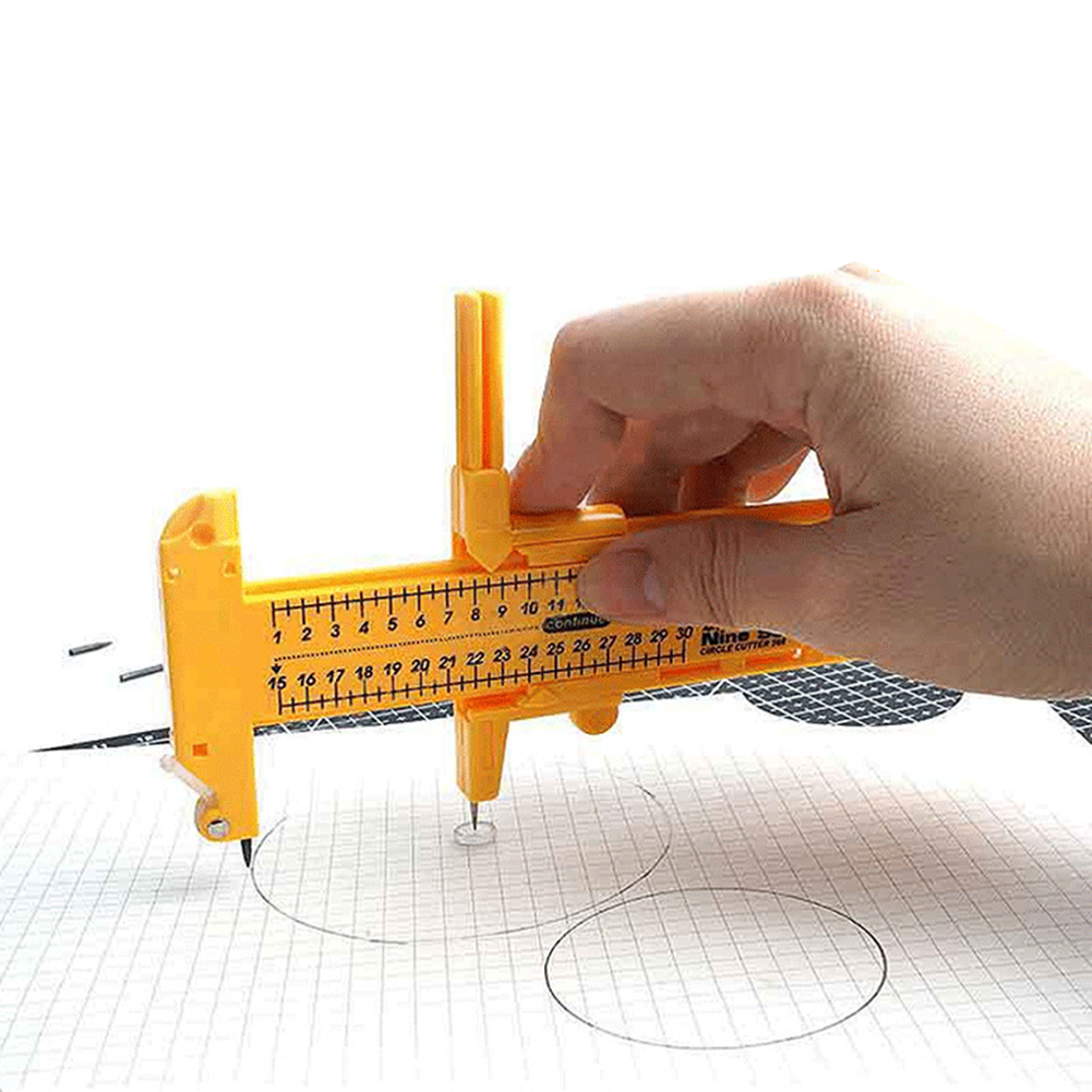 Modelbouw Gereedschap Papier Ronde Snijgereedschap Circulaire Model Patchwork Kompas Hand Ambachtelijke Accessoire Voor Scrapbooking Maken