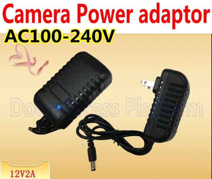 Cctv-kameran virtalähde  dc12v/2a, ac100-240v tuloa 50/60hz näyttöä kameran virtapääsyohjaimen virtalähteen ohjaussarja