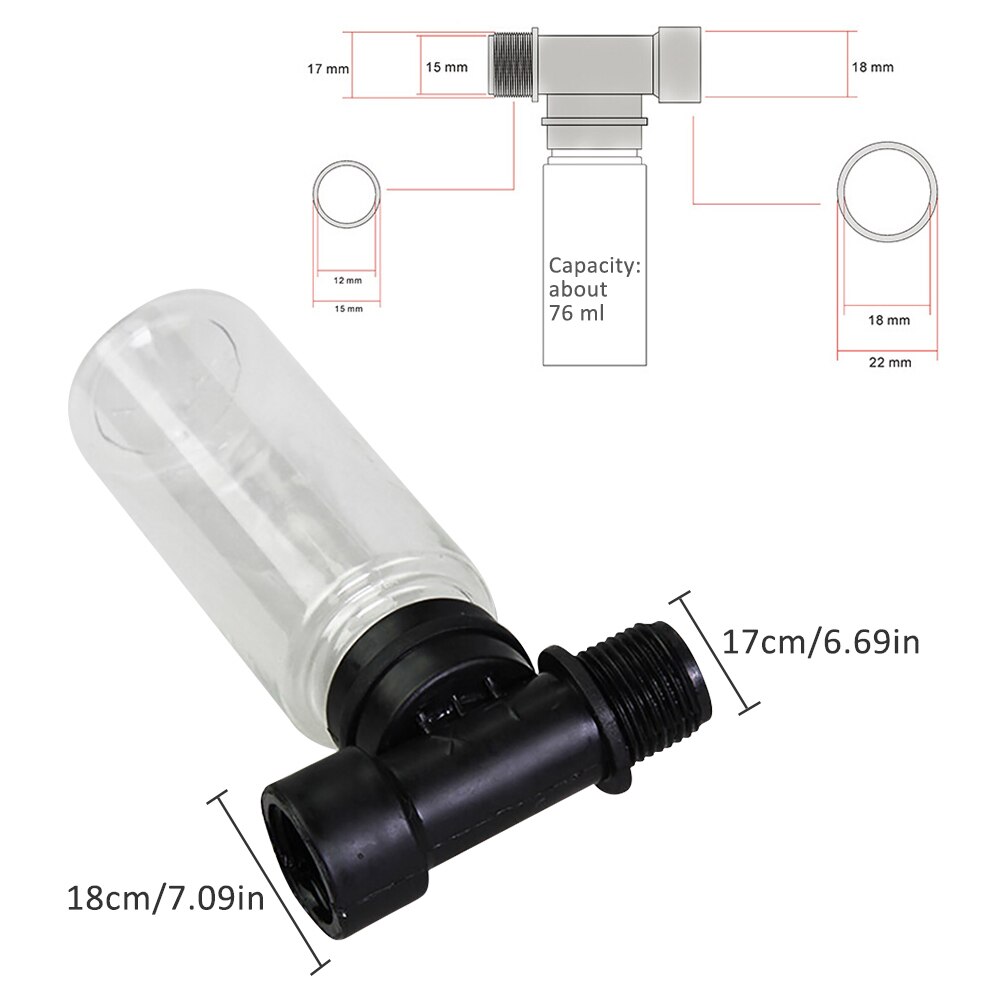 76Ml Auto Wassen Sproeier Foam Cup Auto Schoonmaakmiddel Fles Bubble Container Auto Voertuig Wassen Zorg