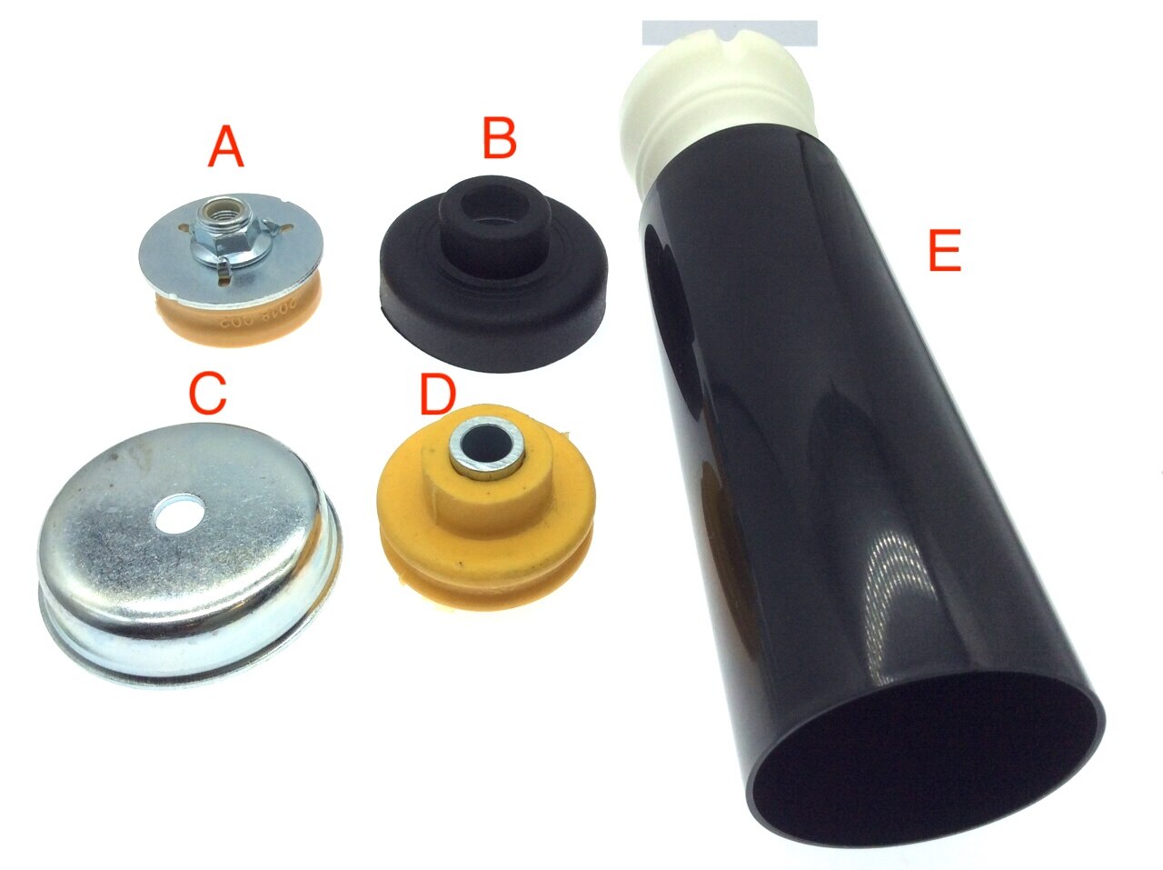 Voor Bmw 3 Serie E90 Rear Top Rubber 318i 320i 325I 330I Schokdemper Top Rubber Stofkap