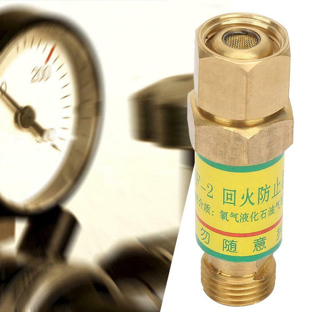 Oxygen Acetylene Flashback Arrestor Fuel Safety Valve Welding/Cutting Torch Fireback Preventer Welding Cutting Tool